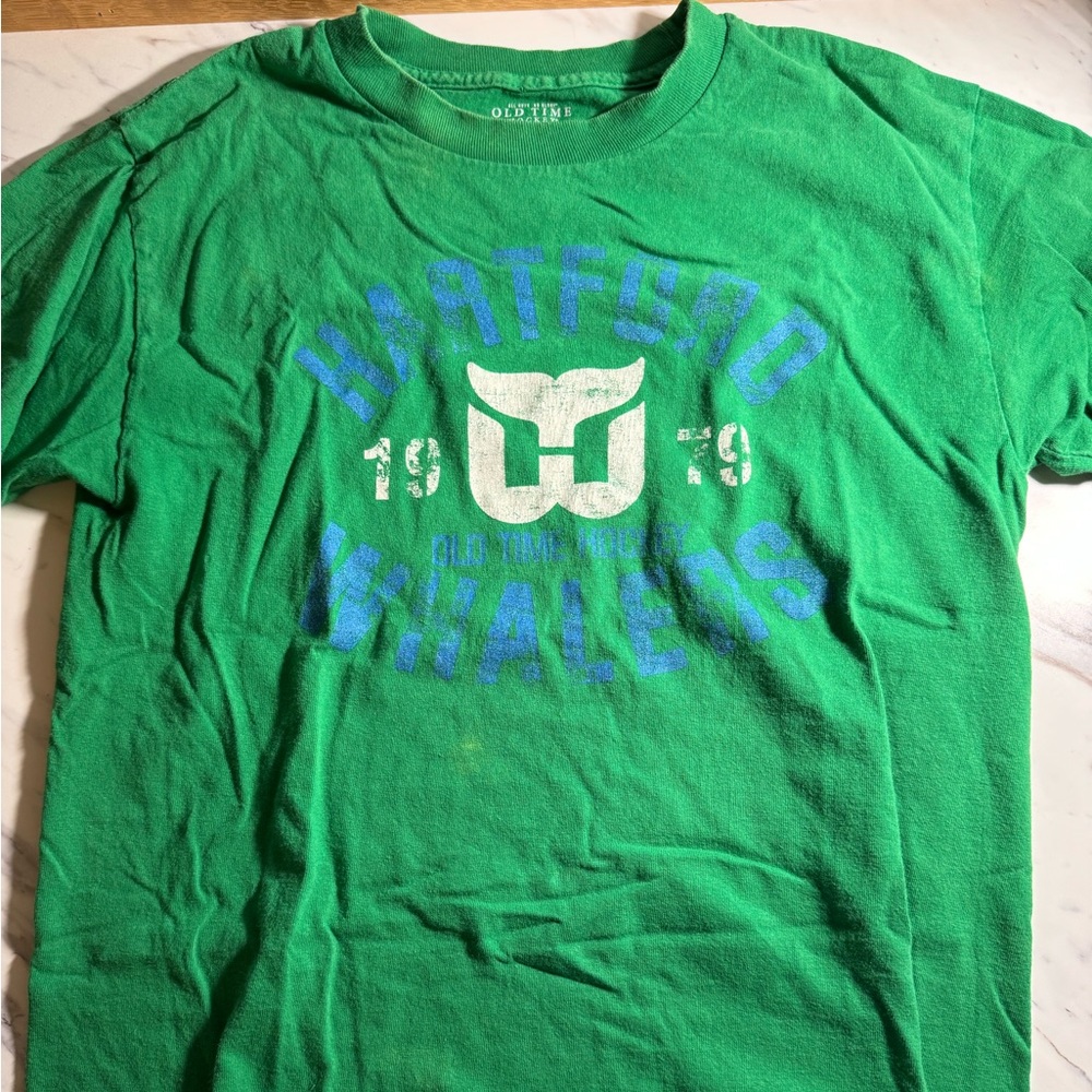 Vintage hartford whalers nhl t shirt